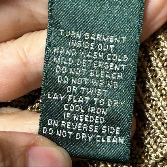 Lauren Ralph Lauren metallic stretch blouse - Picture 5 of 6